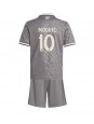 Real Madrid Luka Modric #10 Ausweichtrikot für Kinder 2024-25 Kurzarm (+ Kurze Hosen)